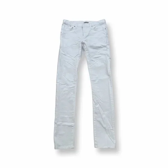 Dior button fly slim 17.5 white men jeans size 29 - Picture 1 of 9